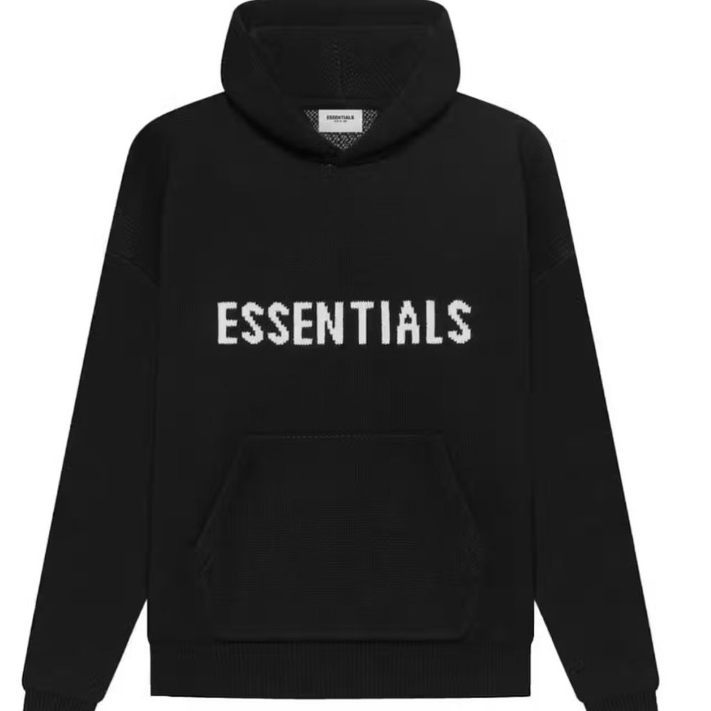 Fear of God Essentials Knit Hoodie Size M